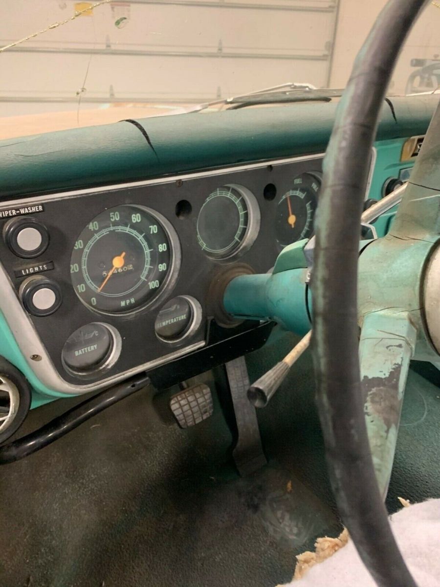 1968 Green Chevrolet C-10