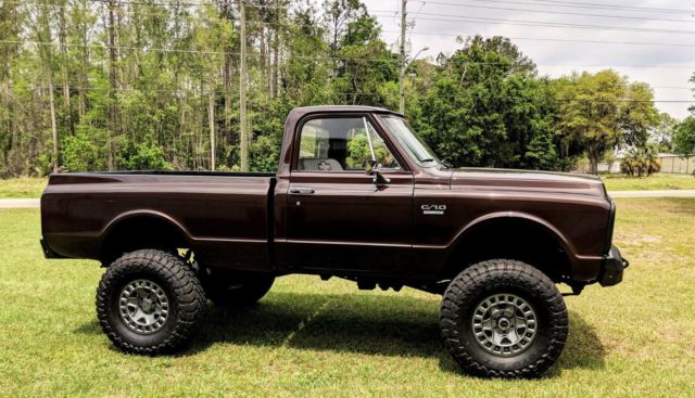1969 Brown Chevrolet C-10 Standard Cab Pickup