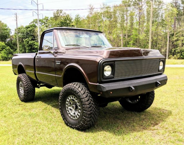 1969 Brown Chevrolet C-10 Standard Cab Pickup