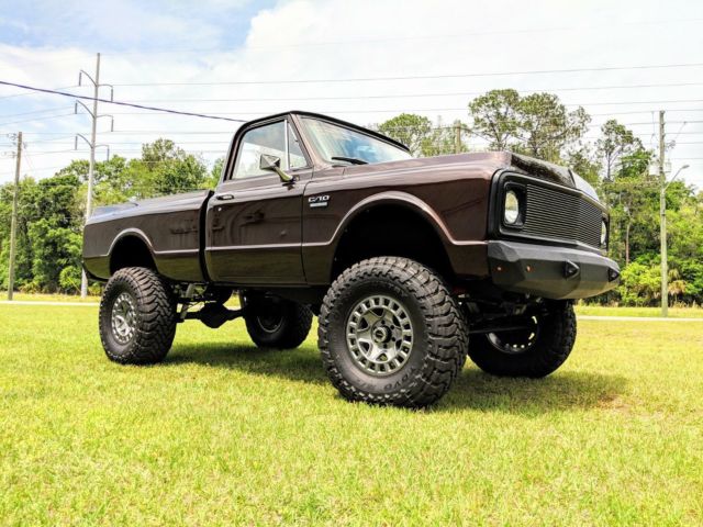 1969 Brown Chevrolet C-10 Standard Cab Pickup