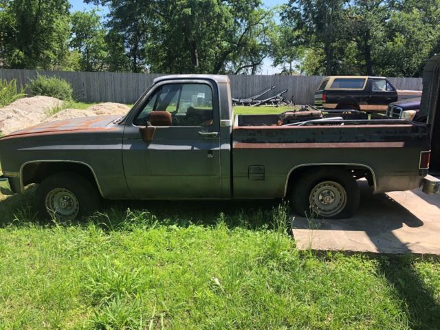 1987 Gray Chevrolet C-10