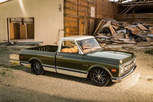 1969 Green Chevrolet C-10 Standard Cab Pickup