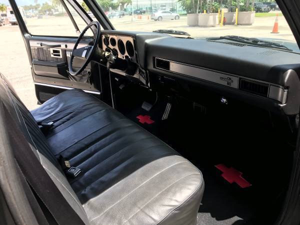 1986 Black Chevrolet Other Pickups Crew Cab Pickup