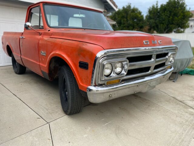 1969 Orange Chevrolet C-10 Standard Cab Pickup