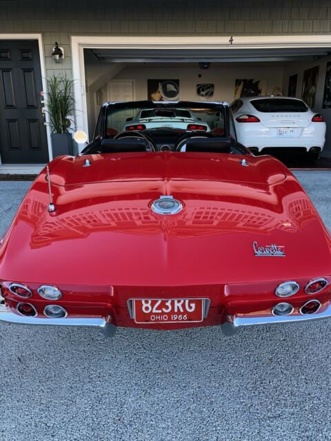 1966 Red Chevrolet Corvette