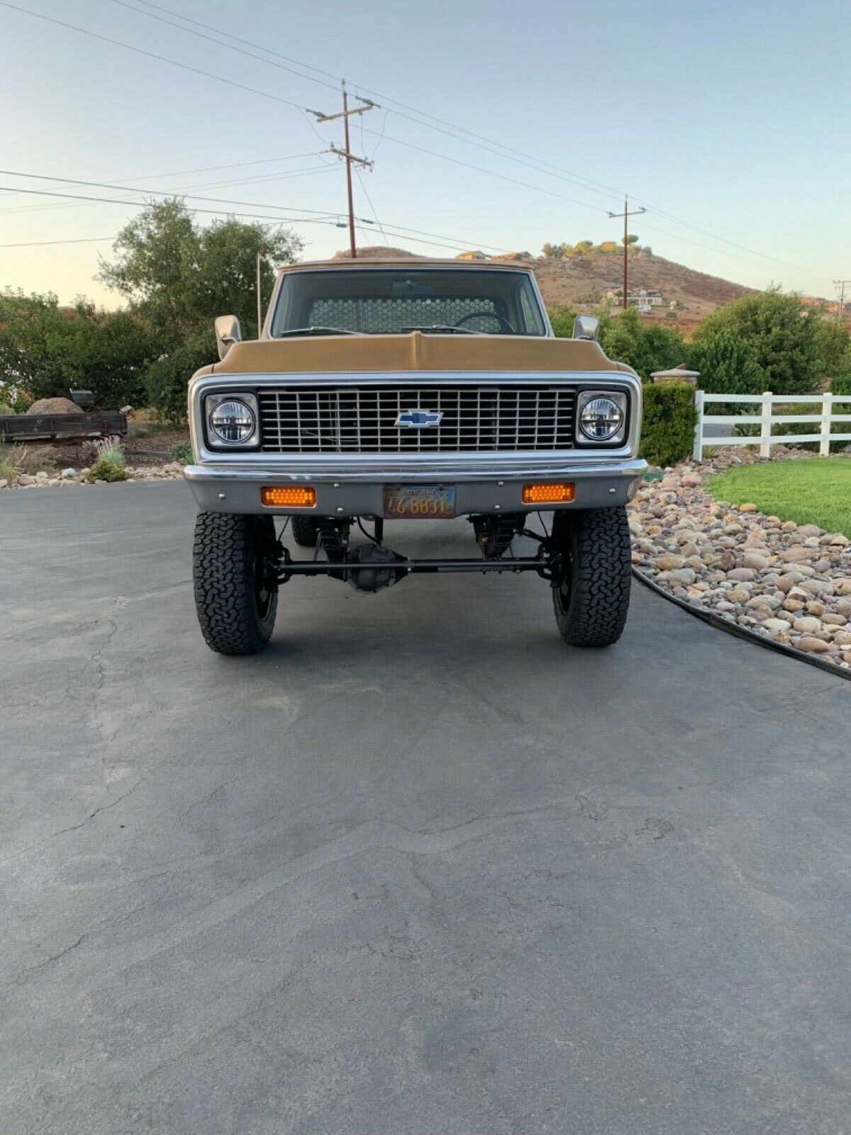 1972 Yellow Chevrolet C/K Pickup 2500 Standard Cab Pickup