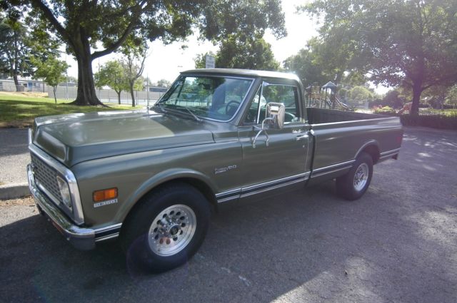 1972 Green Chevrolet Other Pickups Standard Cab Pickup
