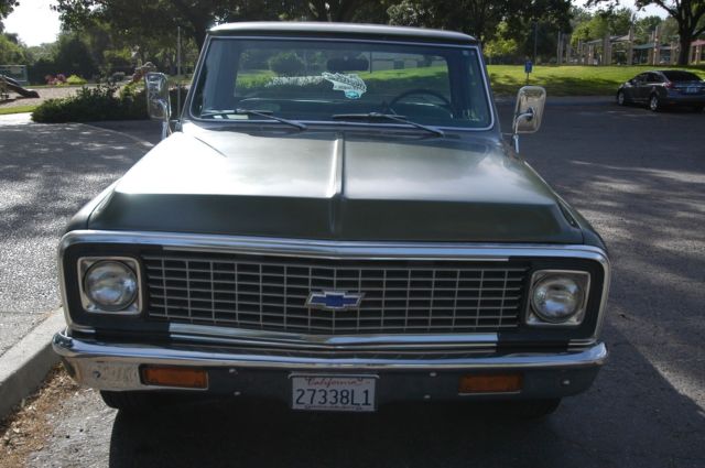 1972 Green Chevrolet Other Pickups Standard Cab Pickup