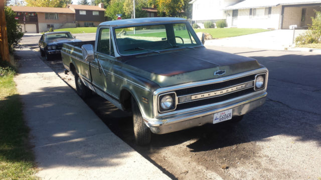 1969 Green Chevrolet C-10