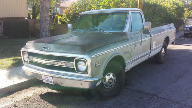 1969 Green Chevrolet C-10