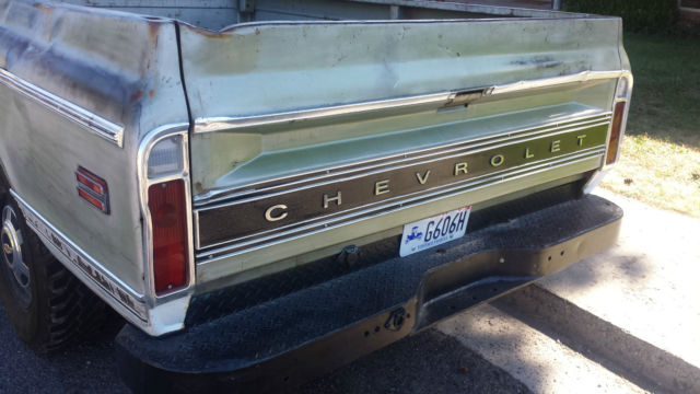 1969 Green Chevrolet C-10