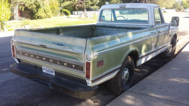 1969 Green Chevrolet C-10