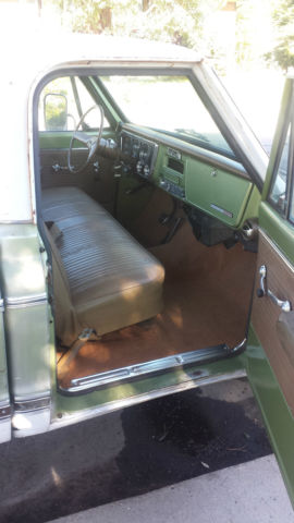 1969 Green Chevrolet C-10