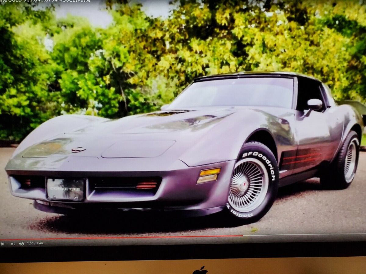 1982 Tan Chevrolet Corvette Coupe
