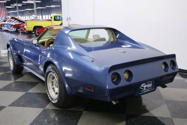 1977 Blue Chevrolet Corvette Coupe
