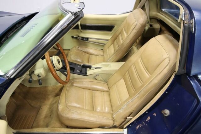 1977 Blue Chevrolet Corvette Coupe