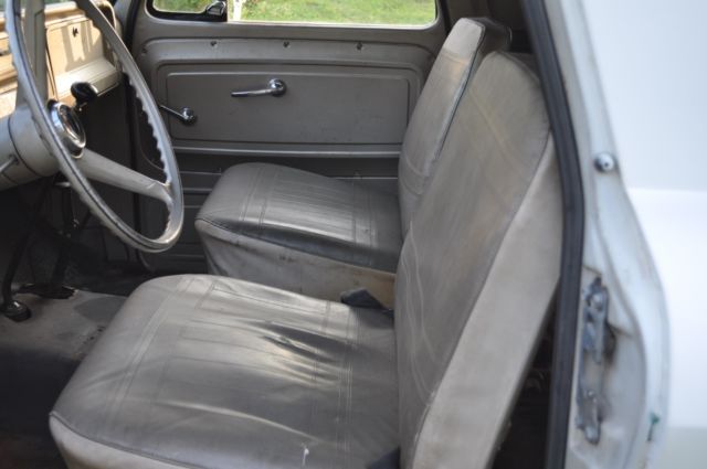 1965 white Chevrolet C-10 Panel