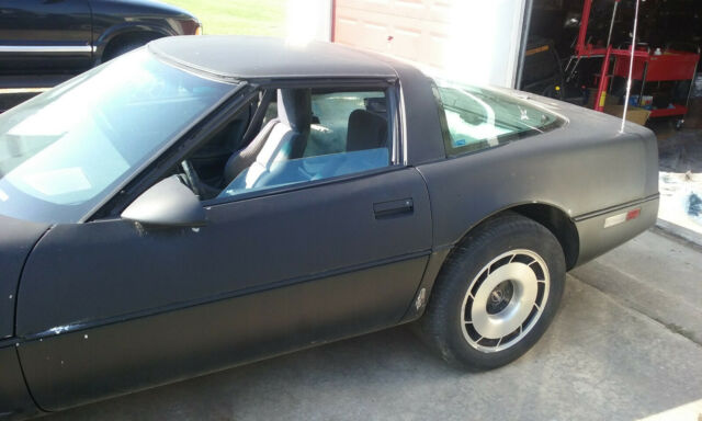 1985 Black Chevrolet Corvette Coupe