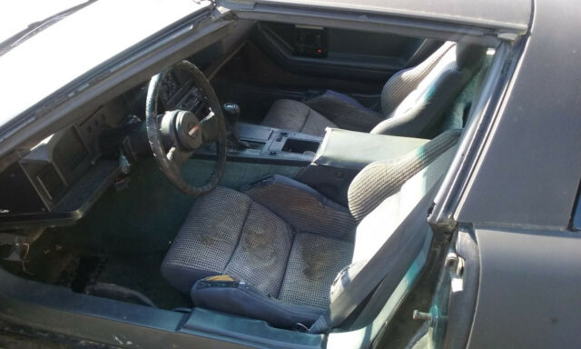 1985 Black Chevrolet Corvette Coupe