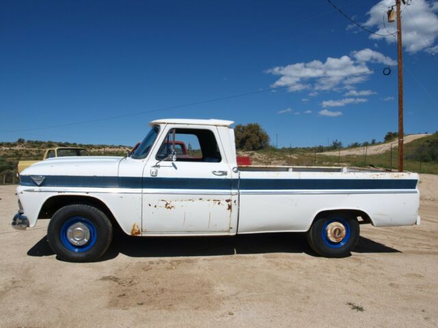 1964 white Chevrolet C-10 pickup