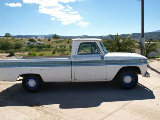 1964 white Chevrolet C-10 pickup