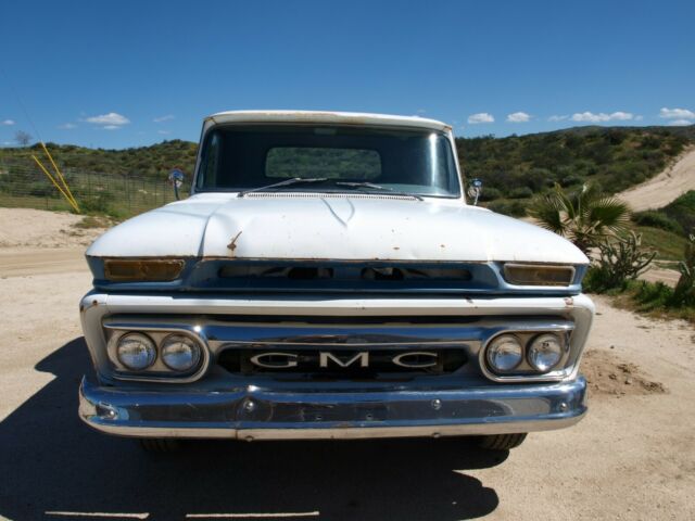 1964 white Chevrolet C-10 pickup