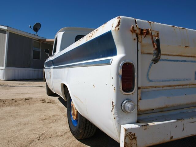 1964 white Chevrolet C-10 pickup