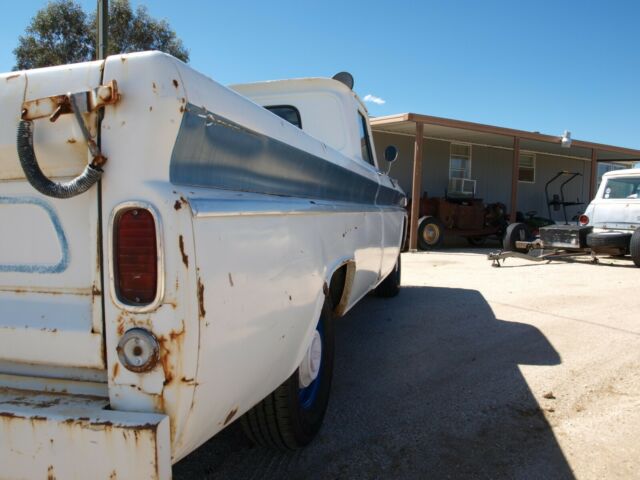 1964 white Chevrolet C-10 pickup