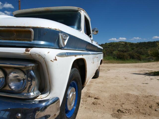 1964 white Chevrolet C-10 pickup