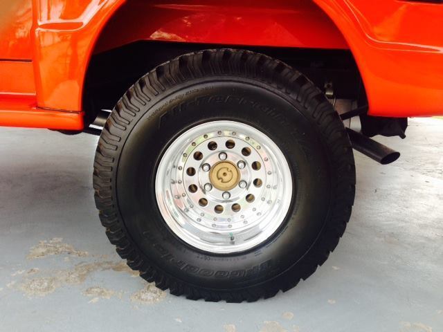 1969 Orange Chevrolet Cheyenne Crew Cab Pickup