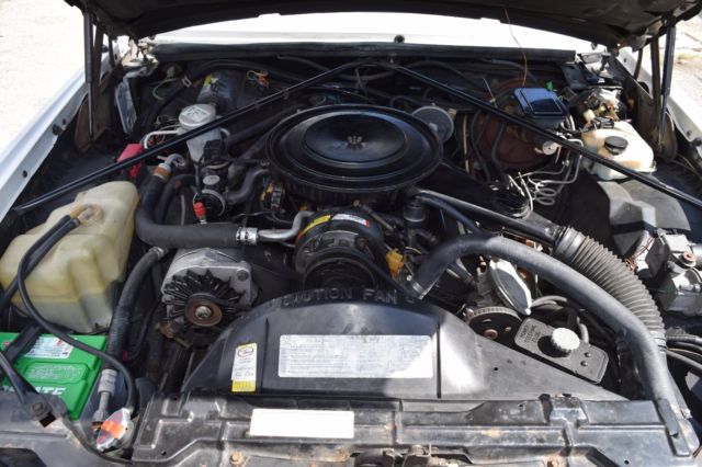 1984 White Cadillac Eldorado Coupe