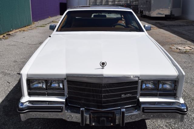 1984 White Cadillac Eldorado Coupe