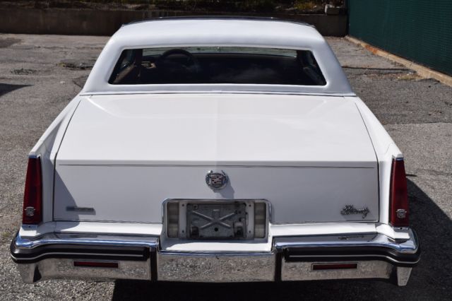 1984 White Cadillac Eldorado Coupe