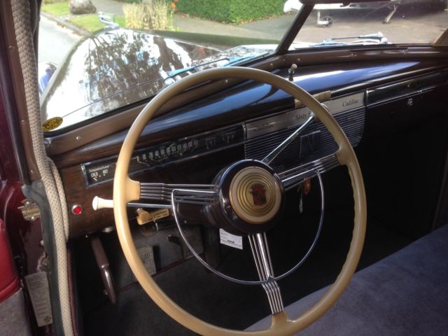 1939 maroon Cadillac Other sedan