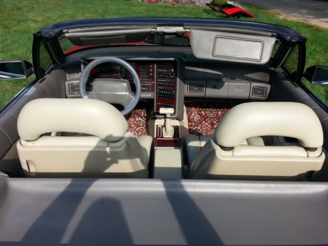 1990 Red Cadillac Allante Convertible