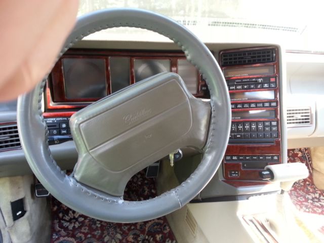 1990 Red Cadillac Allante Convertible