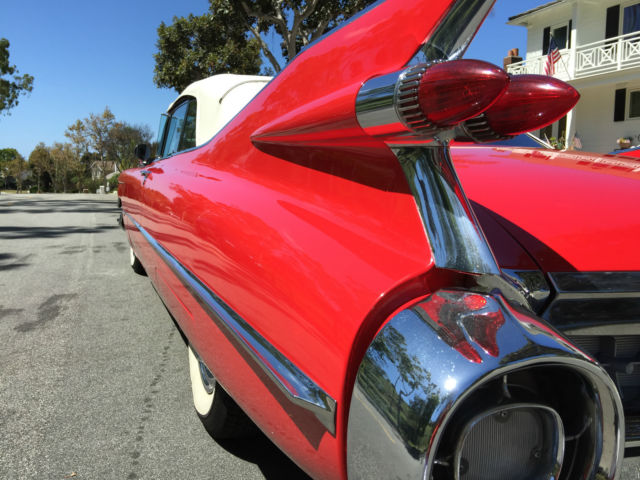 1959 Red Cadillac Other Convertible