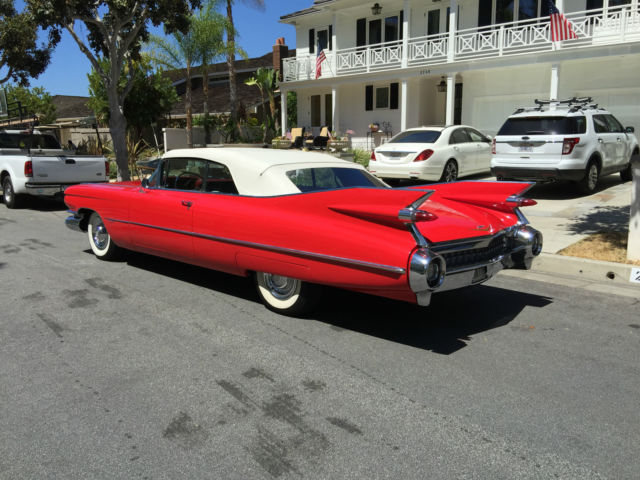 1959 Red Cadillac Other Convertible