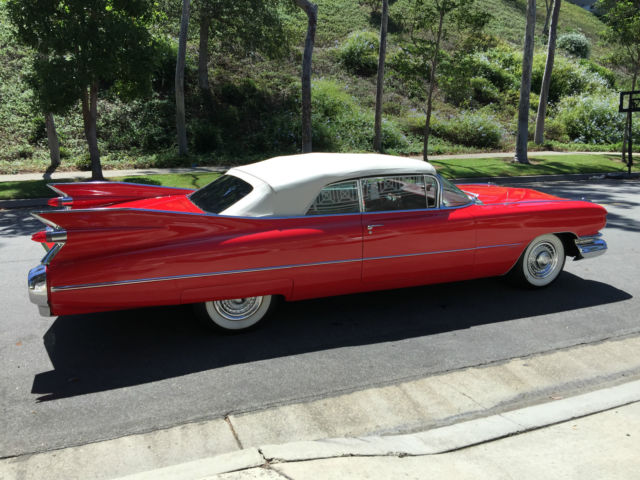 1959 Red Cadillac Other Convertible