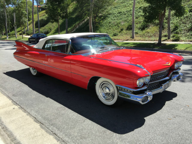 1959 Red Cadillac Other Convertible