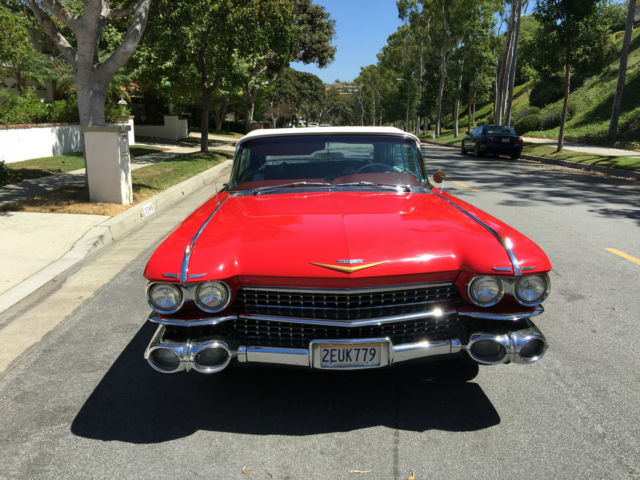 1959 Red Cadillac Other Convertible