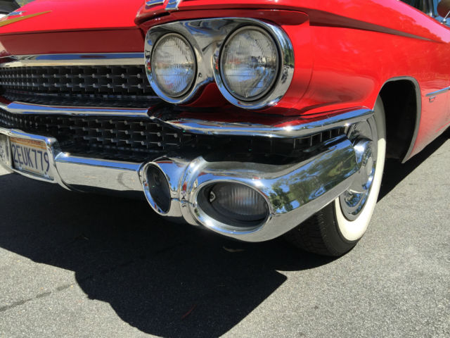 1959 Red Cadillac Other Convertible