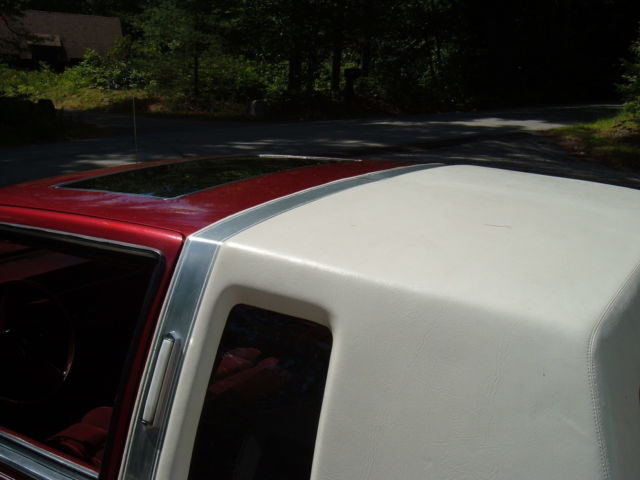 1988 Red Cadillac DeVille Coupe