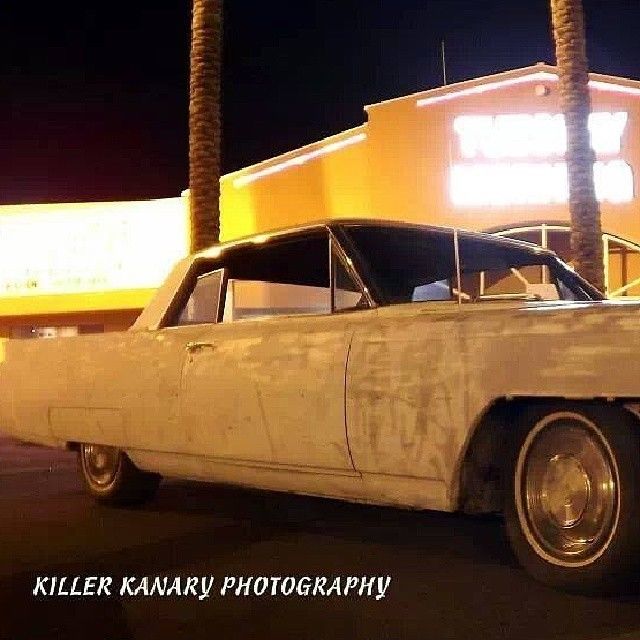 1964 White Cadillac DeVille Coupe