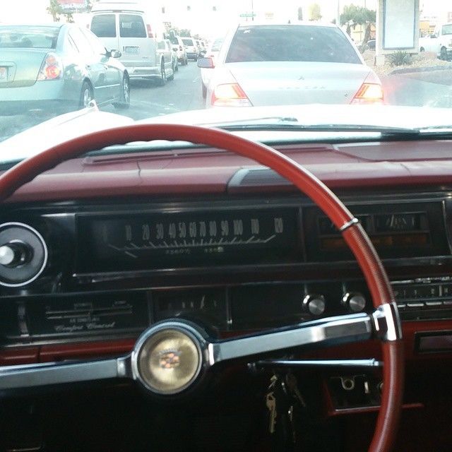 1964 White Cadillac DeVille Coupe