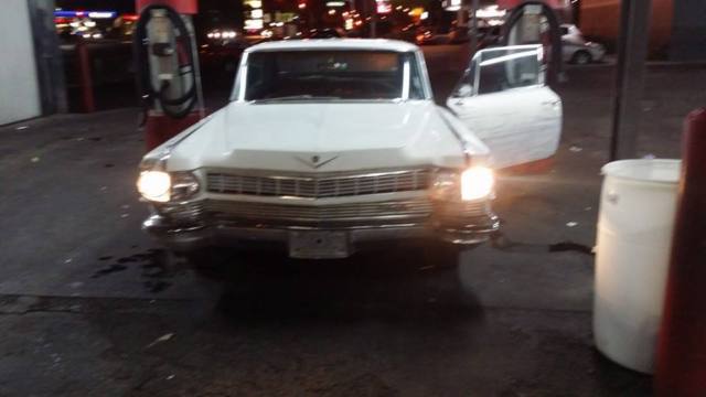 1964 White Cadillac DeVille Coupe