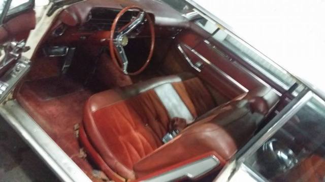 1964 White Cadillac DeVille Coupe