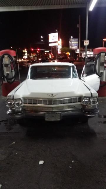 1964 White Cadillac DeVille Coupe