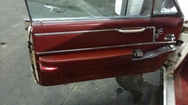 1964 White Cadillac DeVille Coupe