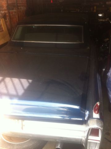 1963 Blue Cadillac DeVille Coupe